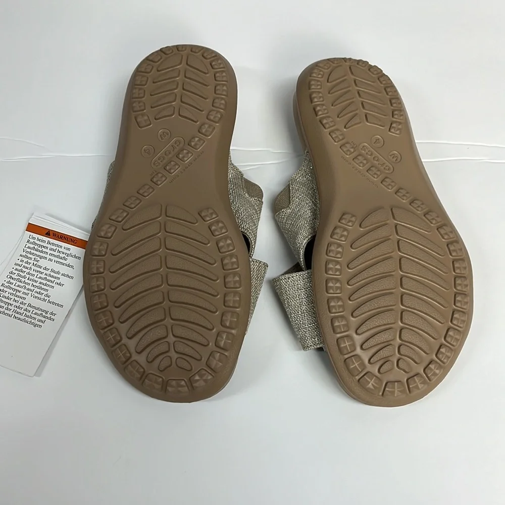crocs capri shimmer xband sandal 1645